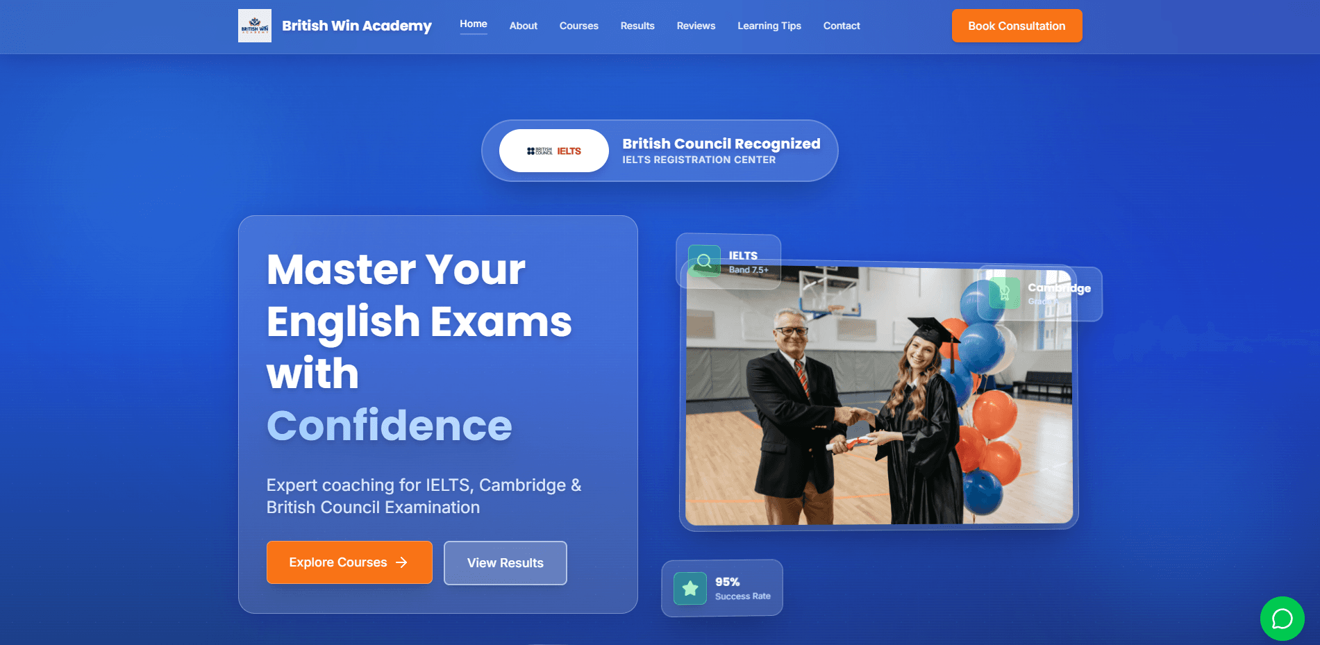 Business Website with Admin Dashboard